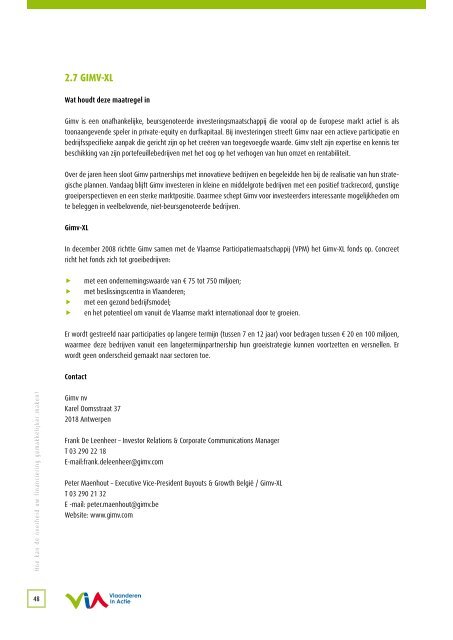 Brochure financiering+ - Publicaties - Vlaanderen.be