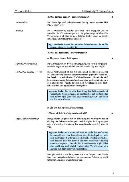 Leitfaden für die Vergabe freiberuflicher Ingenieur- und ...