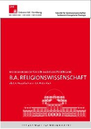 Modulhandbuch - Fachbereich Evangelische Theologie - Universität ...