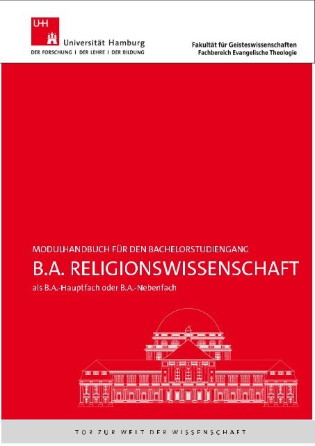 Modulhandbuch - Fachbereich Evangelische Theologie - Universität ...