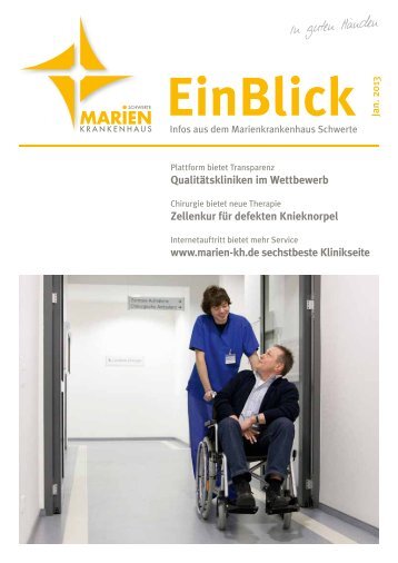 EinBlick – Nr. 16 - Marienkrankenhaus Schwerte