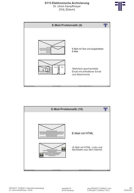 S 113 Elektronische Archivierung - Project Consult ...