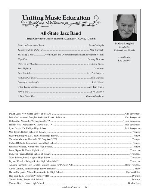 All-State Concert Chorus - Florida Music Educators Association and ...