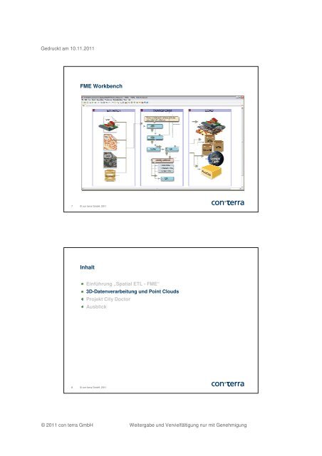 Verarbeitung und Austausch von 3D-Daten mit ... - 3D-Stadtmodelle