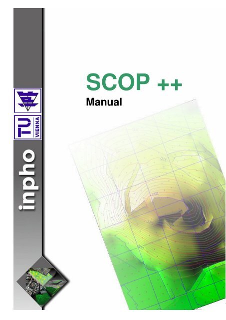 SCOP++ Manual - Institute of Photogrammetry and Remote Sensing