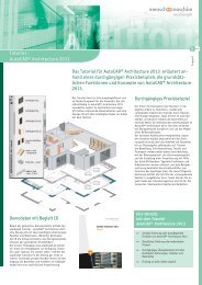 Tutorial - AutoCAD® Architecture 2013 - AcadGraph CADstudio GmbH