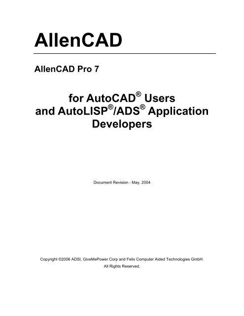 AllenCAD