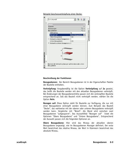 Handbuch zu AutoCAD Architecture 2009 DACH Erweiterungen