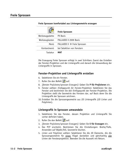 Handbuch zu AutoCAD Architecture 2009 DACH Erweiterungen