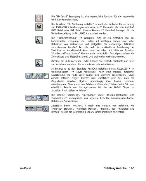 Handbuch zu AutoCAD Architecture 2009 DACH Erweiterungen