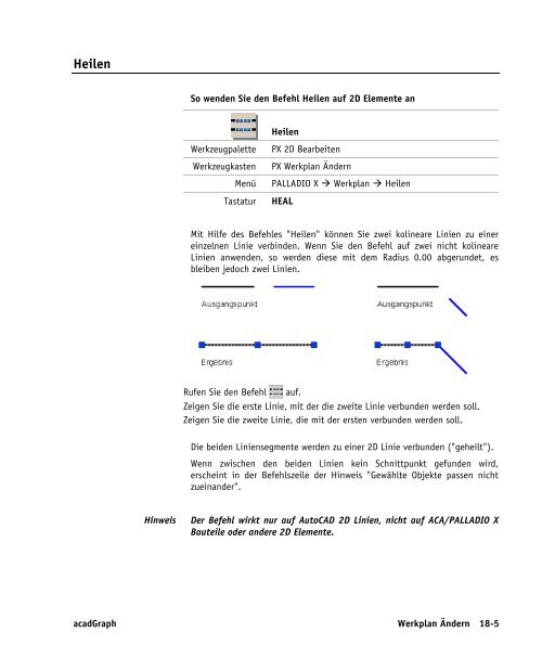 Handbuch zu AutoCAD Architecture 2009 DACH Erweiterungen