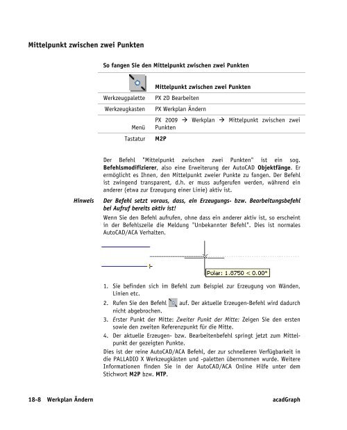 Handbuch zu AutoCAD Architecture 2009 DACH Erweiterungen