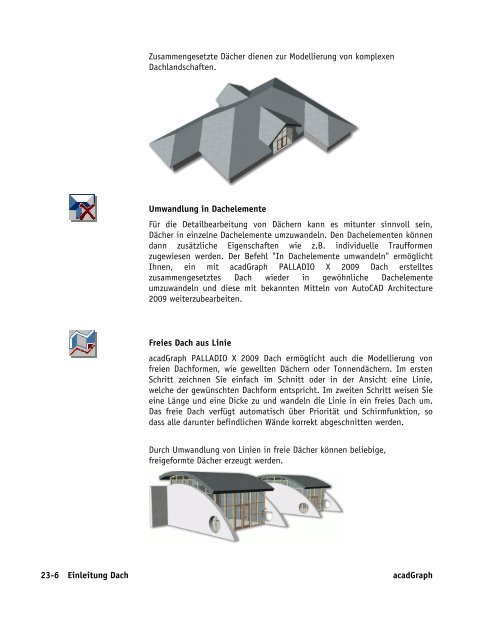 Handbuch zu AutoCAD Architecture 2009 DACH Erweiterungen