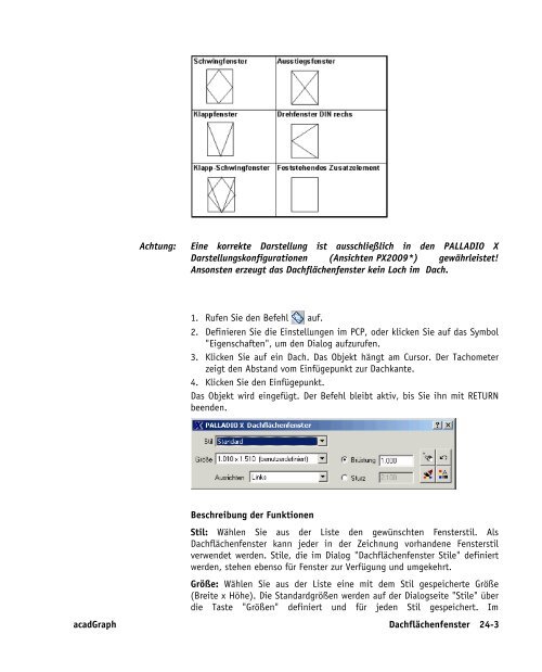 Handbuch zu AutoCAD Architecture 2009 DACH Erweiterungen