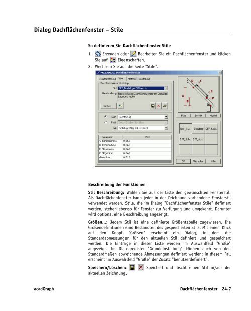 Handbuch zu AutoCAD Architecture 2009 DACH Erweiterungen