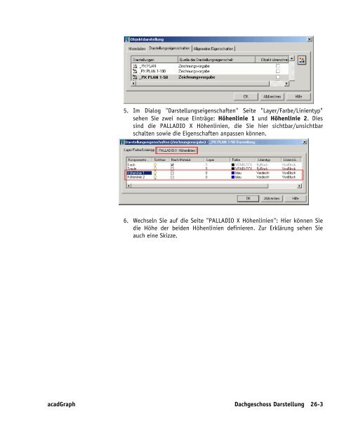 Handbuch zu AutoCAD Architecture 2009 DACH Erweiterungen