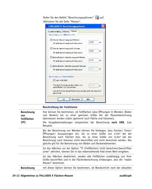 Handbuch zu AutoCAD Architecture 2009 DACH Erweiterungen