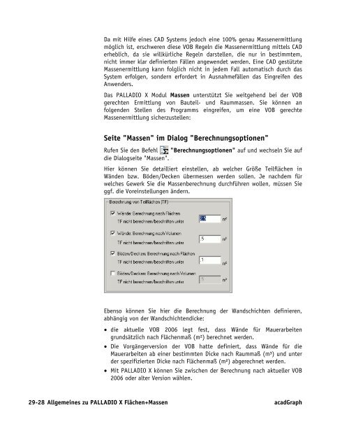 Handbuch zu AutoCAD Architecture 2009 DACH Erweiterungen