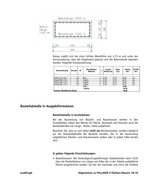 Handbuch zu AutoCAD Architecture 2009 DACH Erweiterungen