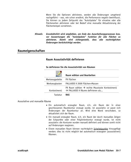 Handbuch zu AutoCAD Architecture 2009 DACH Erweiterungen