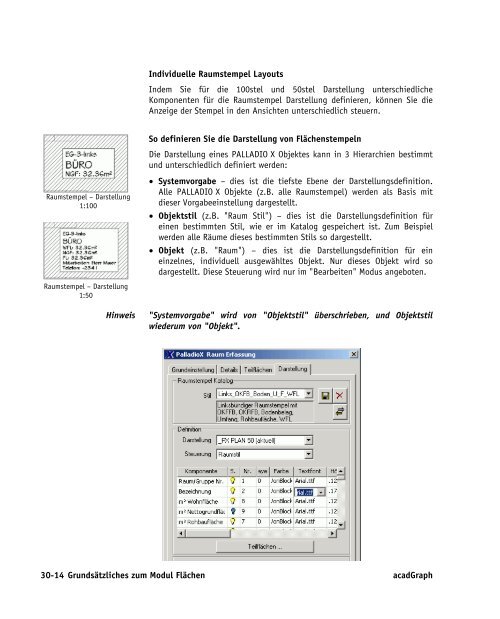 Handbuch zu AutoCAD Architecture 2009 DACH Erweiterungen