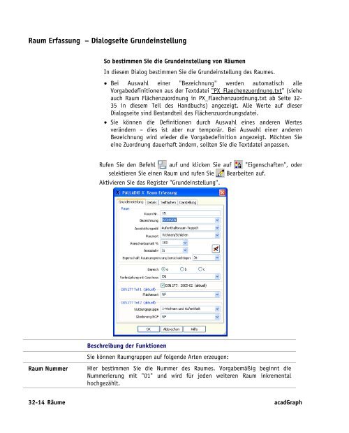 Handbuch zu AutoCAD Architecture 2009 DACH Erweiterungen