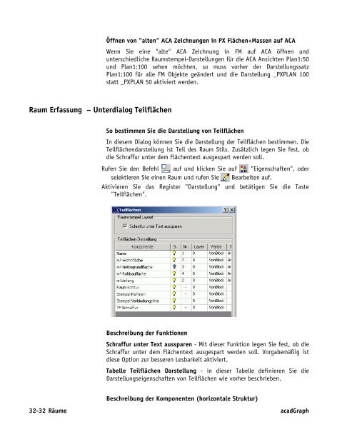 Handbuch zu AutoCAD Architecture 2009 DACH Erweiterungen