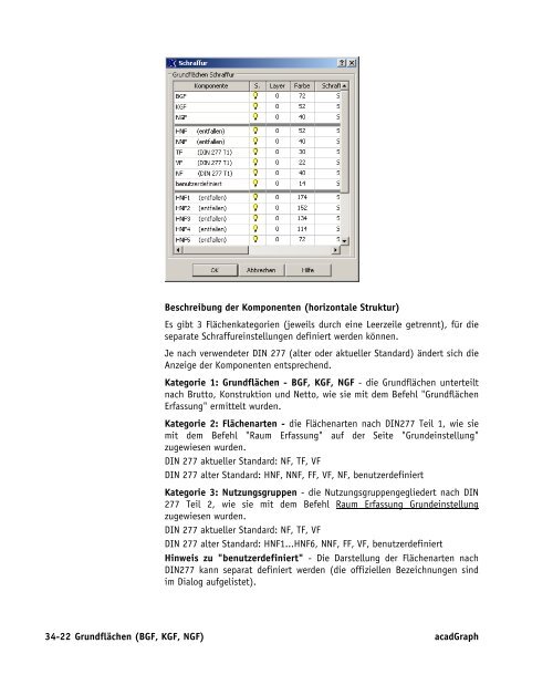 Handbuch zu AutoCAD Architecture 2009 DACH Erweiterungen