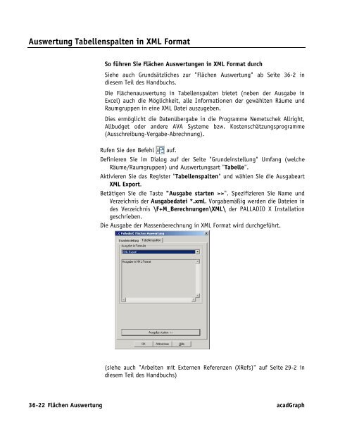 Handbuch zu AutoCAD Architecture 2009 DACH Erweiterungen