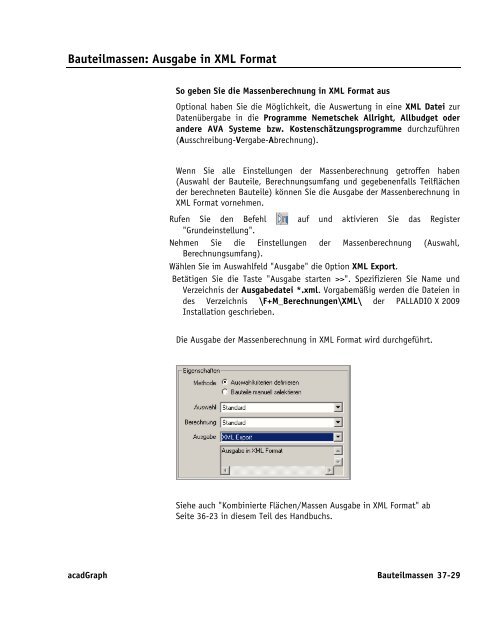 Handbuch zu AutoCAD Architecture 2009 DACH Erweiterungen