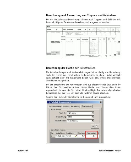 Handbuch zu AutoCAD Architecture 2009 DACH Erweiterungen