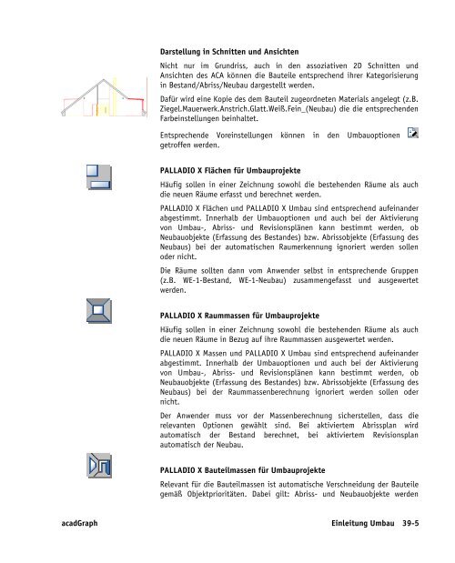 Handbuch zu AutoCAD Architecture 2009 DACH Erweiterungen