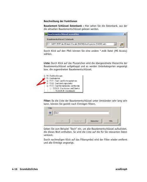 Handbuch zu AutoCAD Architecture 2009 DACH Erweiterungen