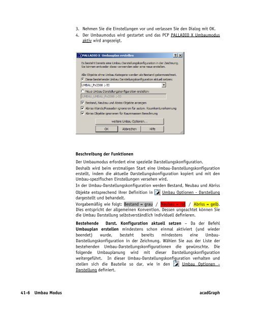 Handbuch zu AutoCAD Architecture 2009 DACH Erweiterungen