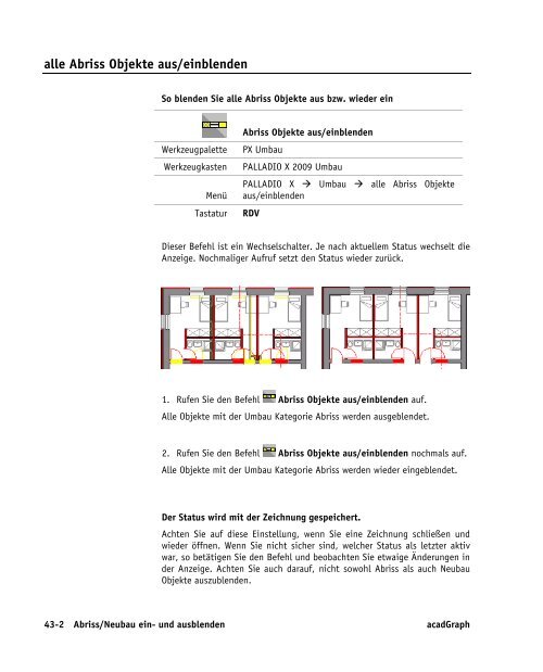 Handbuch zu AutoCAD Architecture 2009 DACH Erweiterungen