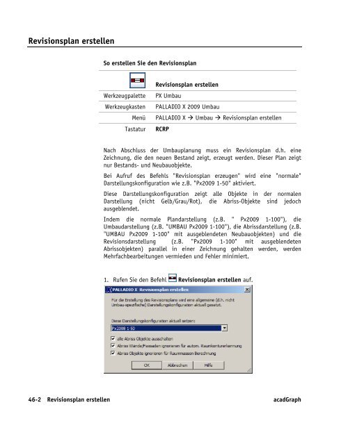 Handbuch zu AutoCAD Architecture 2009 DACH Erweiterungen