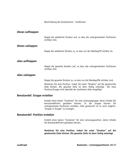 Handbuch zu AutoCAD Architecture 2009 DACH Erweiterungen