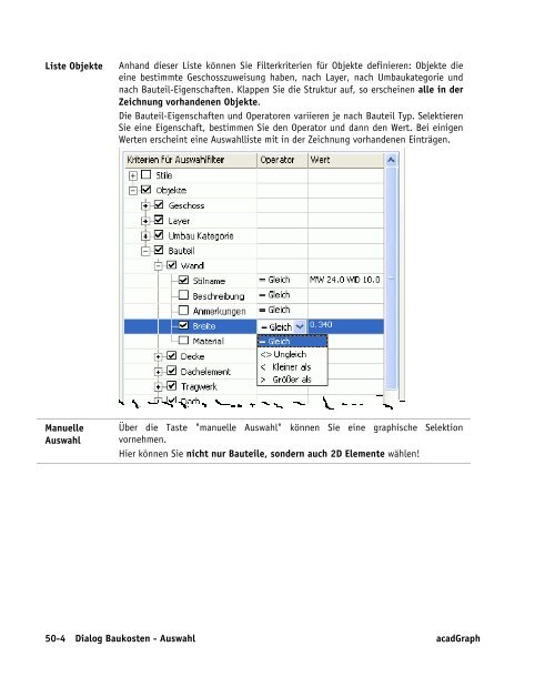 Handbuch zu AutoCAD Architecture 2009 DACH Erweiterungen