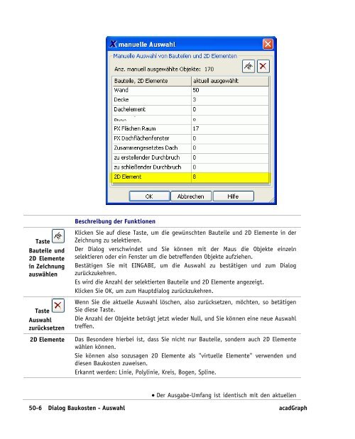 Handbuch zu AutoCAD Architecture 2009 DACH Erweiterungen