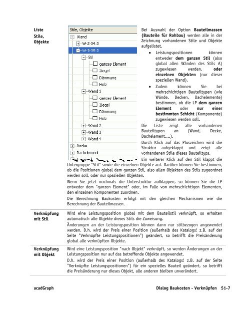 Handbuch zu AutoCAD Architecture 2009 DACH Erweiterungen