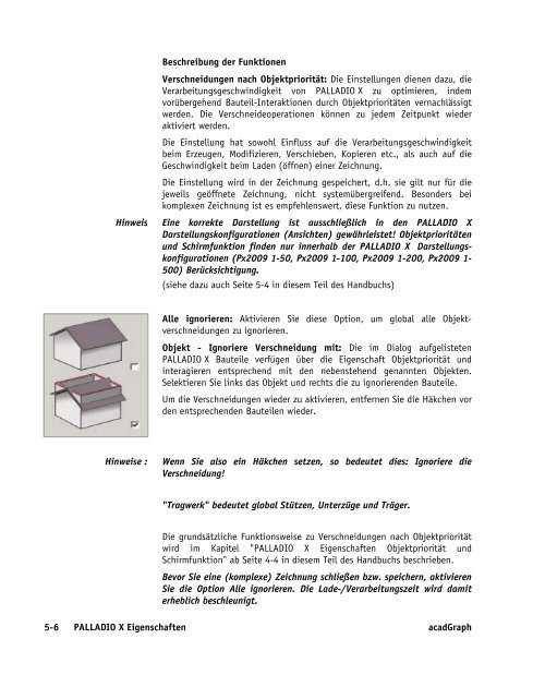 Handbuch zu AutoCAD Architecture 2009 DACH Erweiterungen