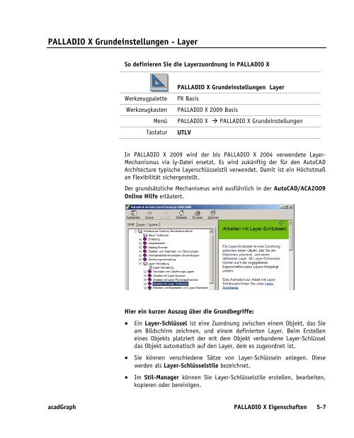 Handbuch zu AutoCAD Architecture 2009 DACH Erweiterungen