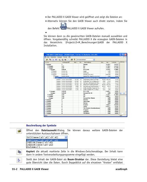 Handbuch zu AutoCAD Architecture 2009 DACH Erweiterungen