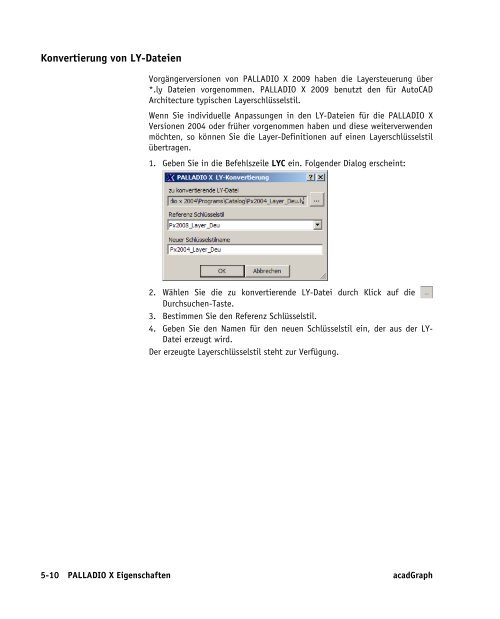 Handbuch zu AutoCAD Architecture 2009 DACH Erweiterungen