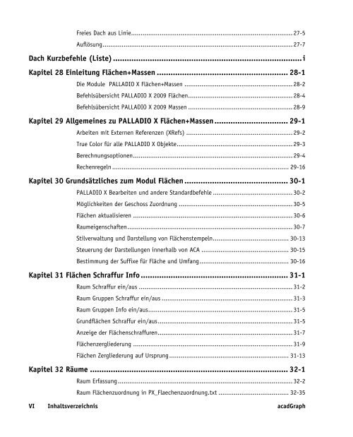 Handbuch zu AutoCAD Architecture 2009 DACH Erweiterungen