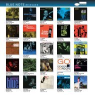 BLUE NOTE REISSUES - Acoustic Sounds