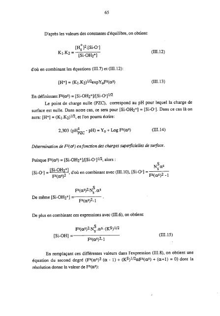 Préparation de couches minces d'oxynitrure de silicium par PECVD ...