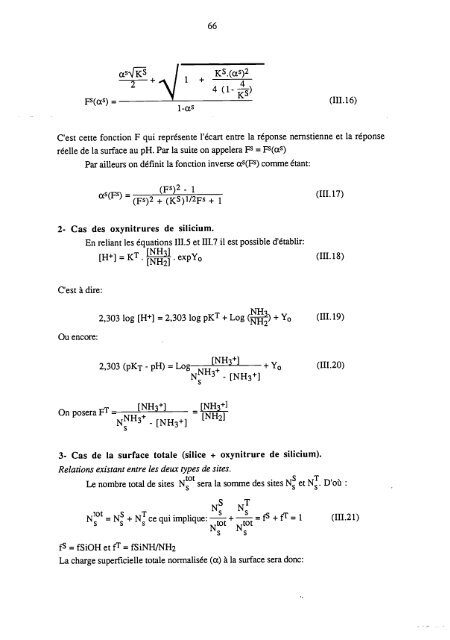 Préparation de couches minces d'oxynitrure de silicium par PECVD ...