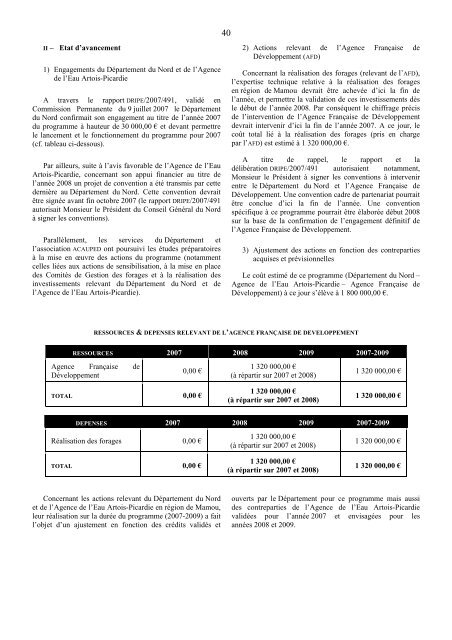 Commission permanente du 10 décembre 2007 - Conseil Général ...