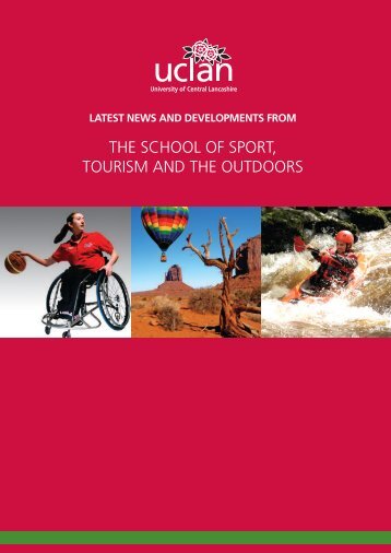 the school of sport, tourism and the outdoors - University of Central ...